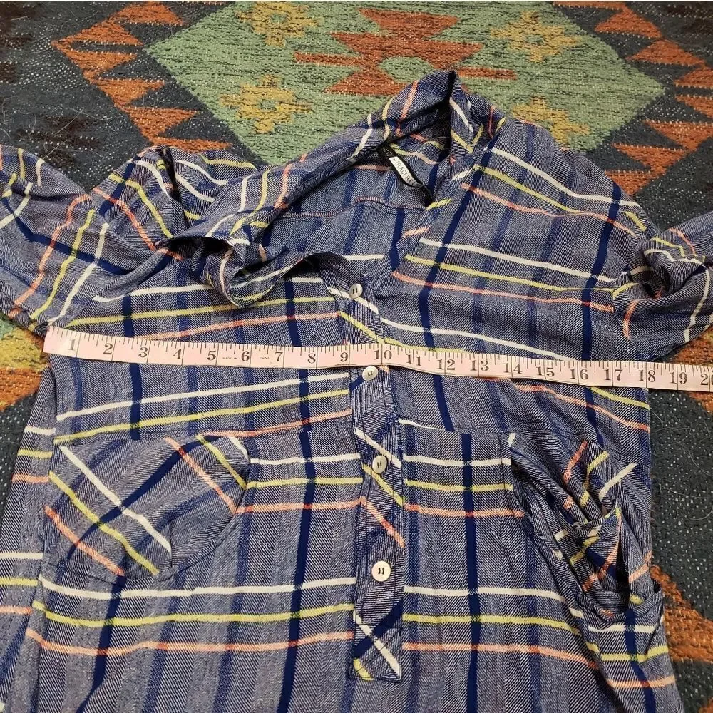 Tracy Reese Plenty Button Front Plaid Shirt
